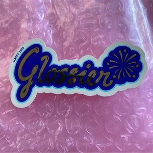 [NWT] Glossier Happy 2019 Sticker